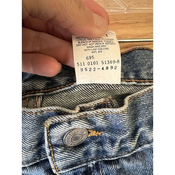 Vintage Levis 550 Jeans Women’s Size 18 S High Rise Relaxed Tapered USA - Picture 4 of 8